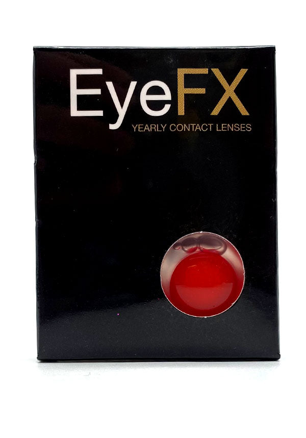 Blind Red | COSTUME CONTACT LENSES
