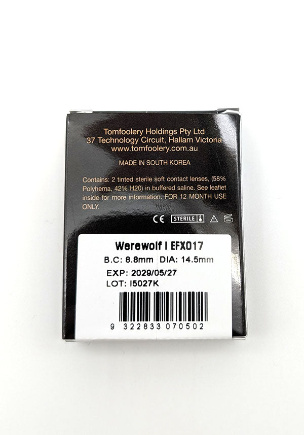 Werewolf I | COSTUME CONTACT LENSES