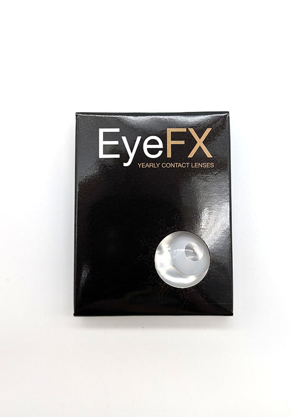 White Deranged I | COSTUME CONTACT LENSES
