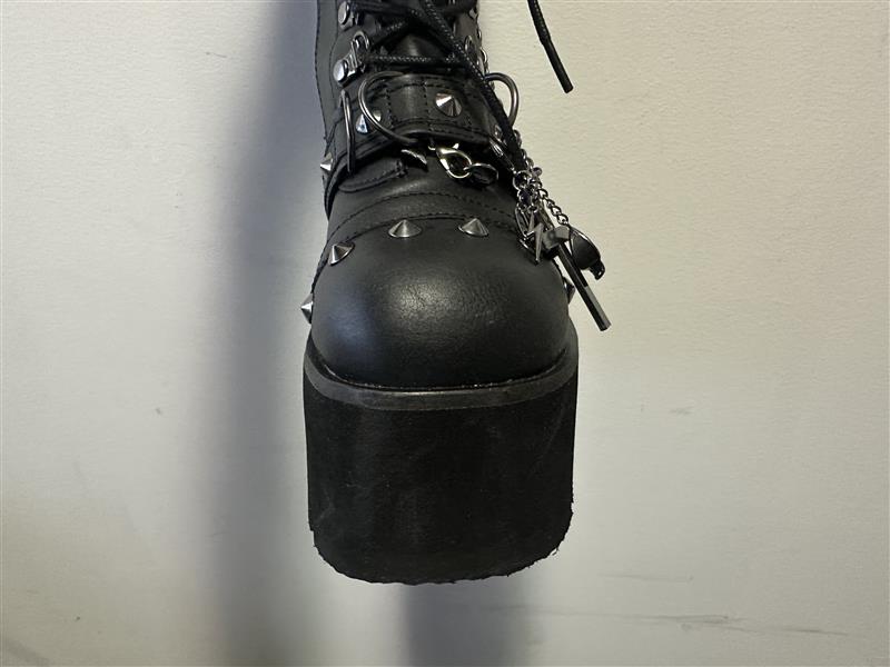 ASHES-52 [Black] | PLATFORM BOOTS [FAULTY]