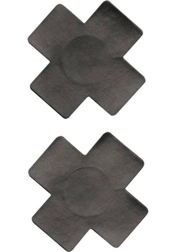 PU Cross | NIPPLE PASTIES - Beserk - accessories, all, black, clickfrenzy15-2023, cpgstinc, cross, discountapp, festival, fetish, fp, googleshopping, kink, kinky, ladies accessories, nipple, nipple pastie, pastie, R070922, rave, sep22, sexy, SMI5000013546, smiffys