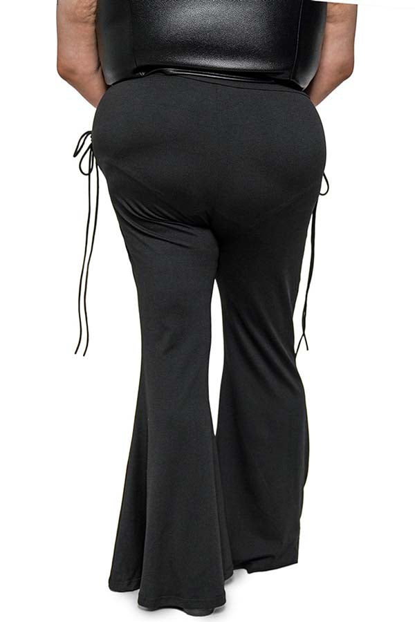 Alice Lace Up [Tall] | FLARE PANTS