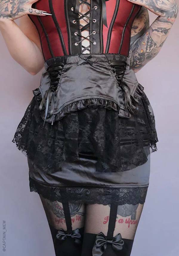 Juliet | MINI SLIP SKIRT*