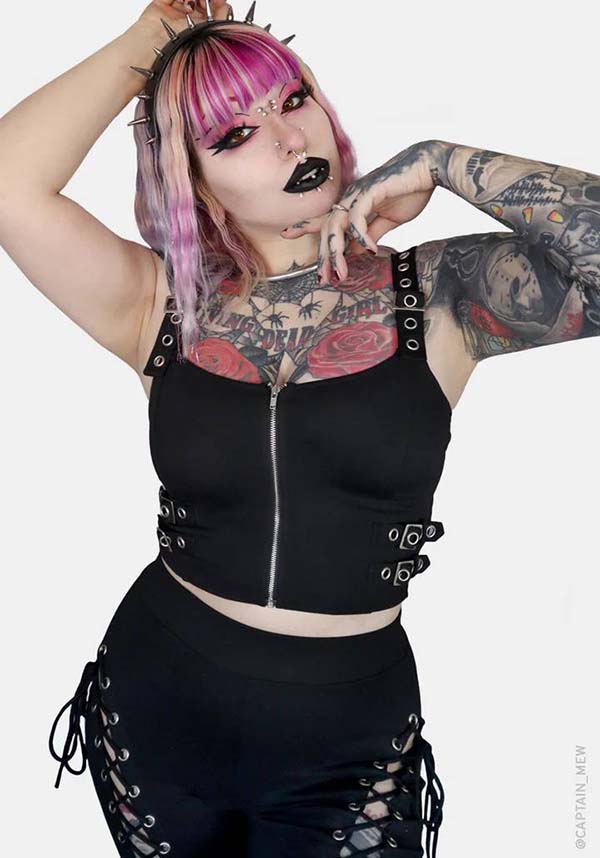 Forest Ink | Mayhem Buckle Tank Top | BESERK Australia