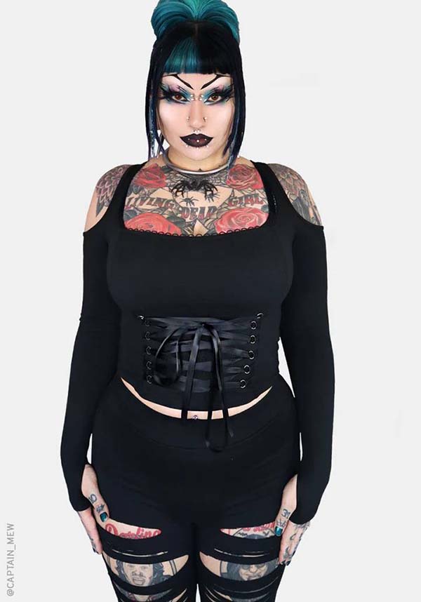 Minerva | COLD SHOULDER TOP