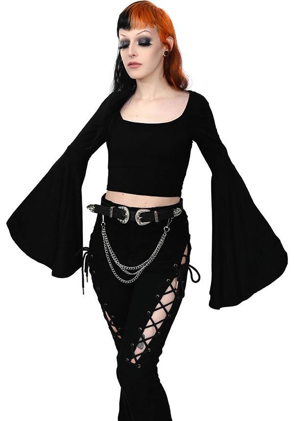 Alexa Bell Sleeve | CROP TOP