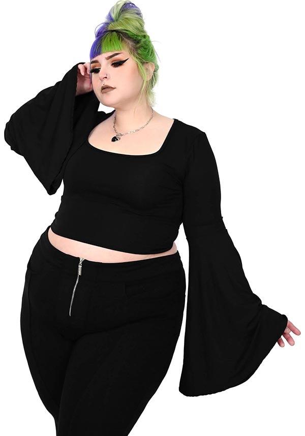 Alexa Bell Sleeve | CROP TOP