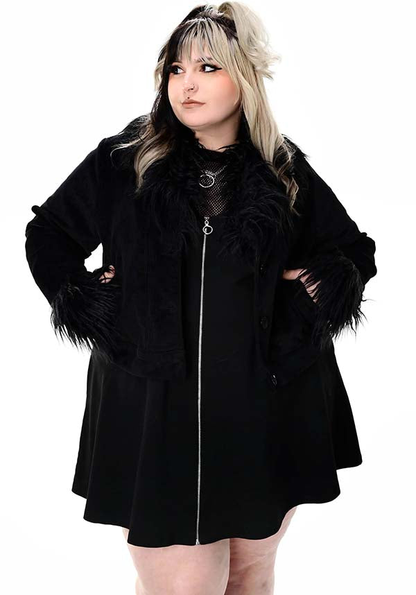 Bailey Corduroy [Black] | JACKET*