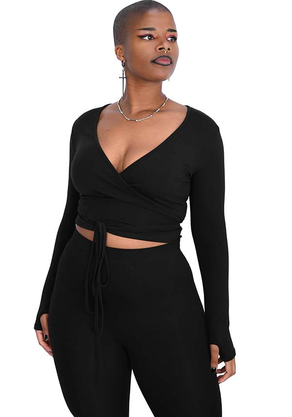 Ballet Wrap | LONG SLEEVE TOP