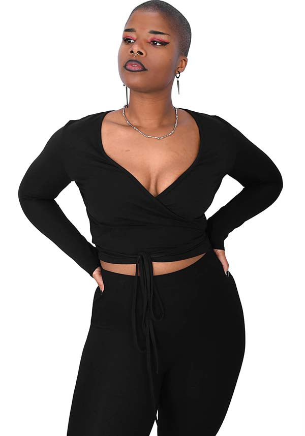 Ballet Wrap | LONG SLEEVE TOP