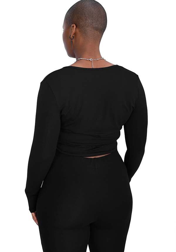 Ballet Wrap | LONG SLEEVE TOP