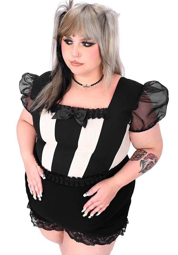 Carnival [Black] | CORSET TOP