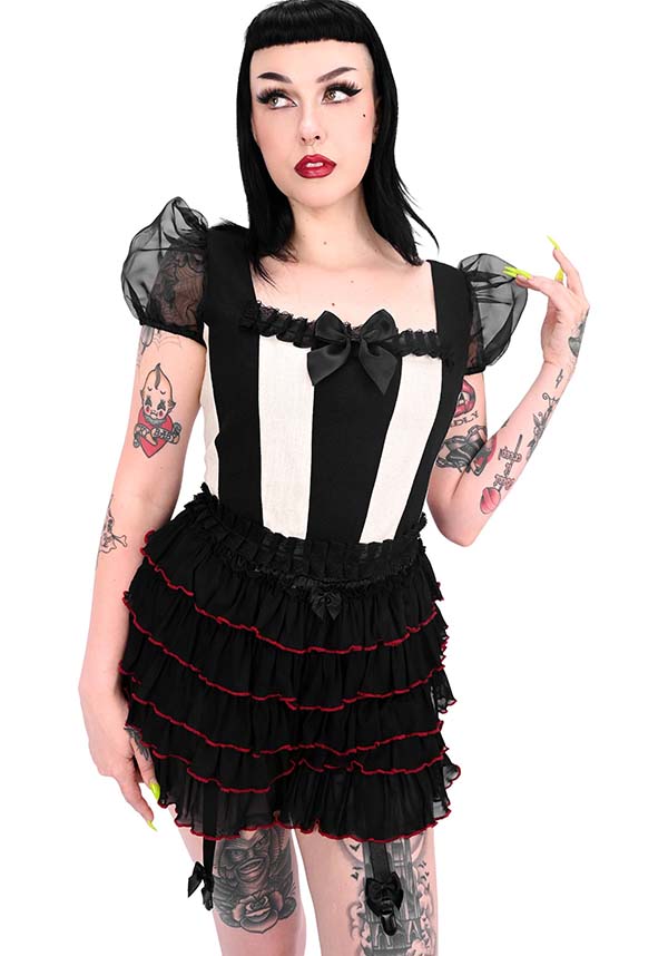 Carnival [Black] | CORSET TOP