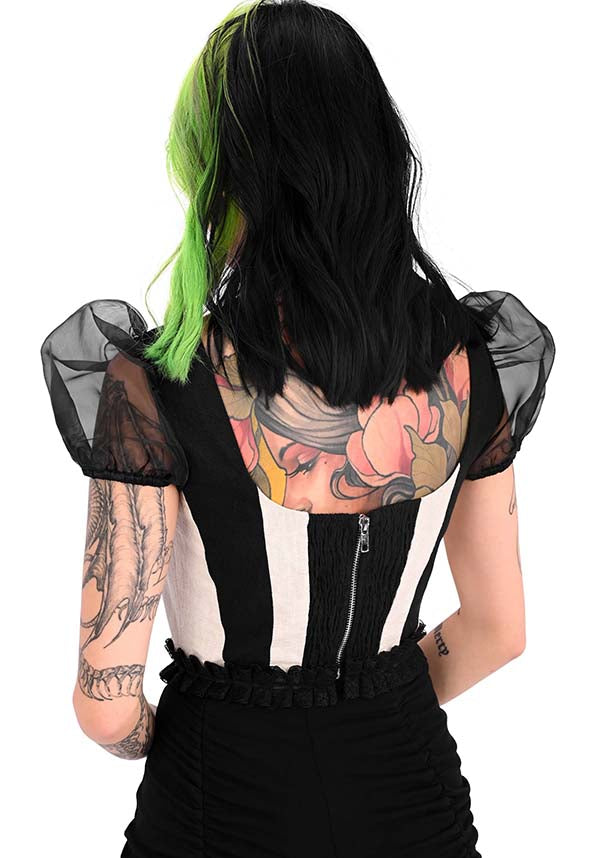 Carnival [Black] | CORSET TOP