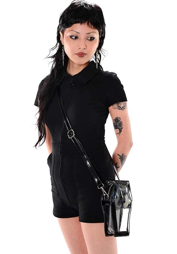 Clear Coffin | CROSSBODY BAG