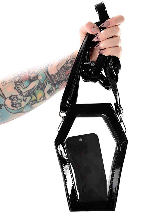Clear Coffin | CROSSBODY BAG