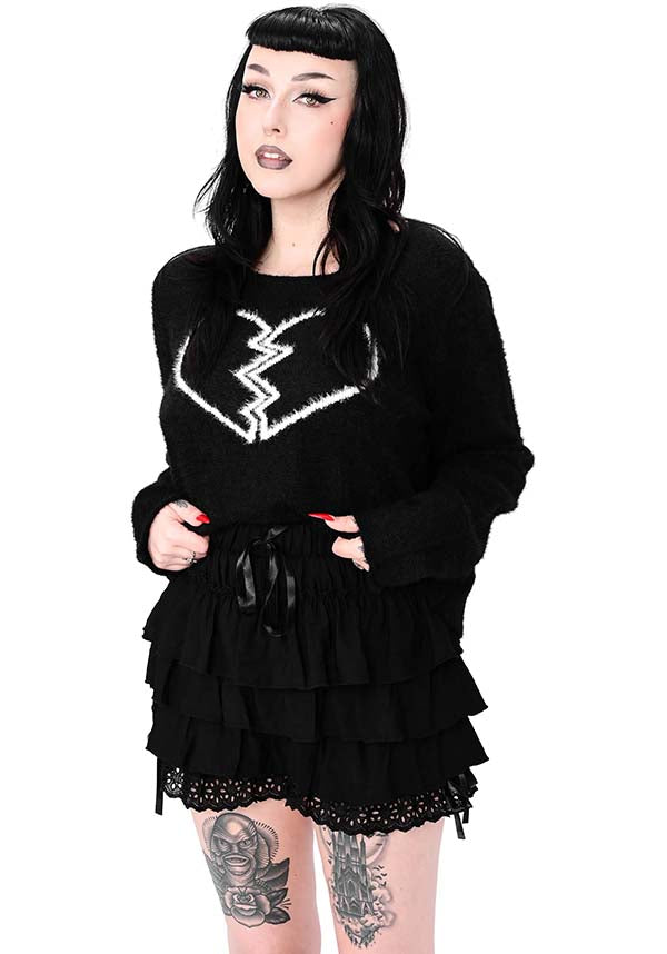Fuzzy Heart | SWEATER