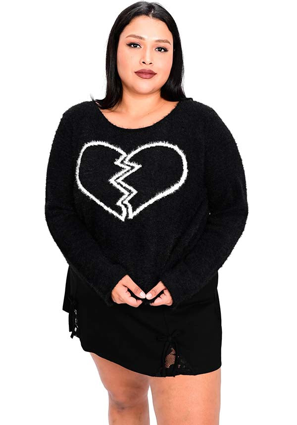 Fuzzy Heart | SWEATER