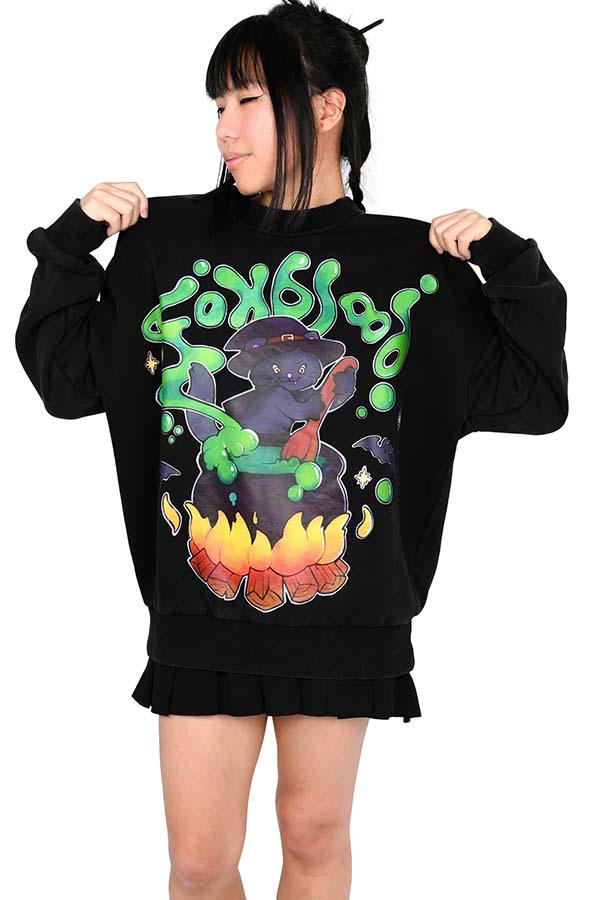 Halloween Crewneck | OVERSIZED TOP