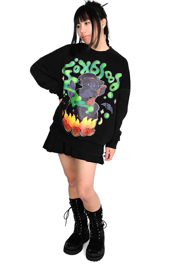 Halloween Crewneck | OVERSIZED TOP