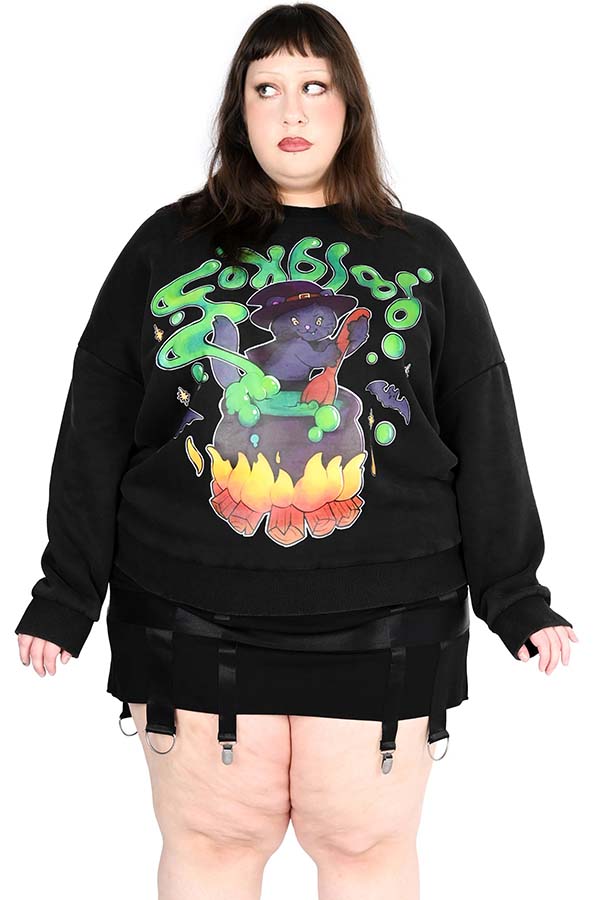 Halloween Crewneck | OVERSIZED TOP