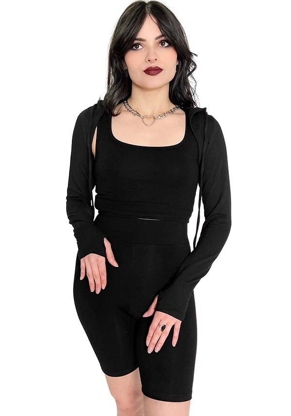 Hooded | BOLERO [With Thumb Holes]