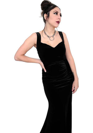 Foxblood - Melissa Velvet Maxi Dress - Buy Online Australia