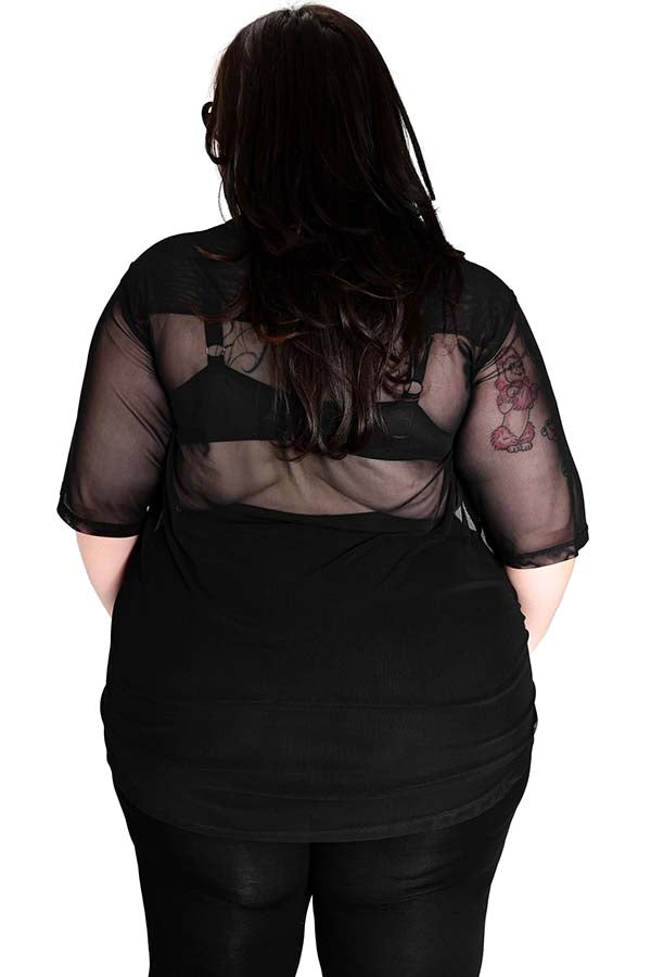 Memphis [Black] | SHORT SLEEVE OVERSIZED SHIRT