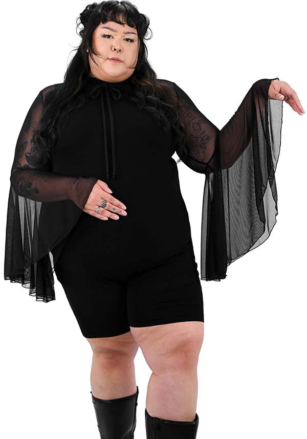 Mesh Mega Bell Sleeve | BOLERO