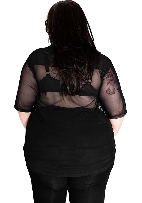 Mesh Memphis | SHORT SLEEVE OVERSIZED SHIRT