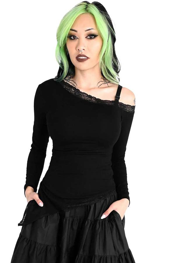 Off The Shoulder Long Sleeve | TOP