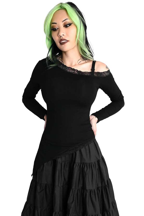 Off The Shoulder Long Sleeve | TOP
