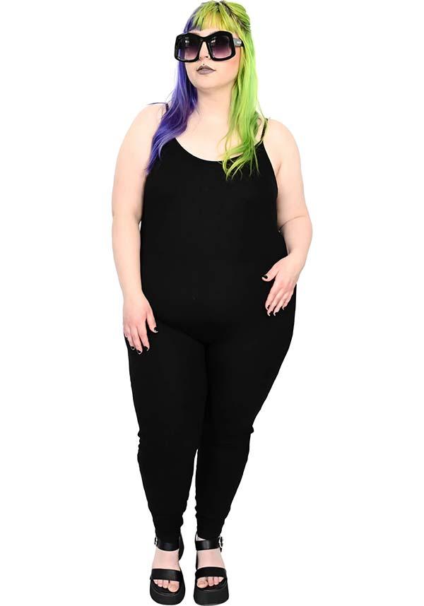 Signature | CATSUIT - Beserk - all, all clothing, all ladies, all ladies clothing, apr23, black, bodysuit, clothing, discountapp, exclusive, FB151931, fox blood, foxblood, fp, googleshopping, goth, gothic, jump suit, jumpsuit, labelexclusive, ladies, ladies clothing, ladies pants, ladies pants + shorts, ladies pants and shorts, ladies top, ladies tops, long pants, pants, plus, plus size, R300423, strap, strappy, tees and tops, top, tops, tshirts and tops, woman, womens pants, womens top, workout