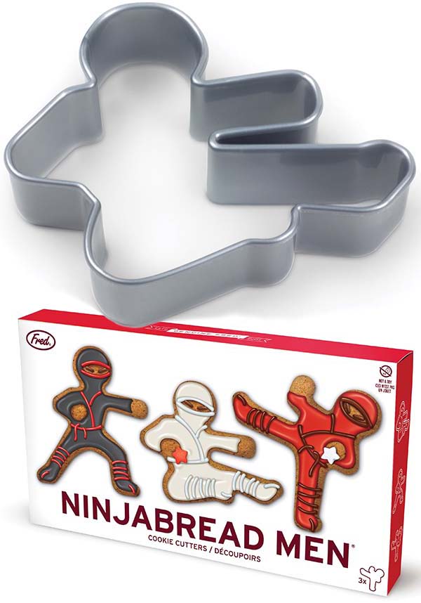 Ninjabread Men | COOKIE CUTTERS [Set of 3]