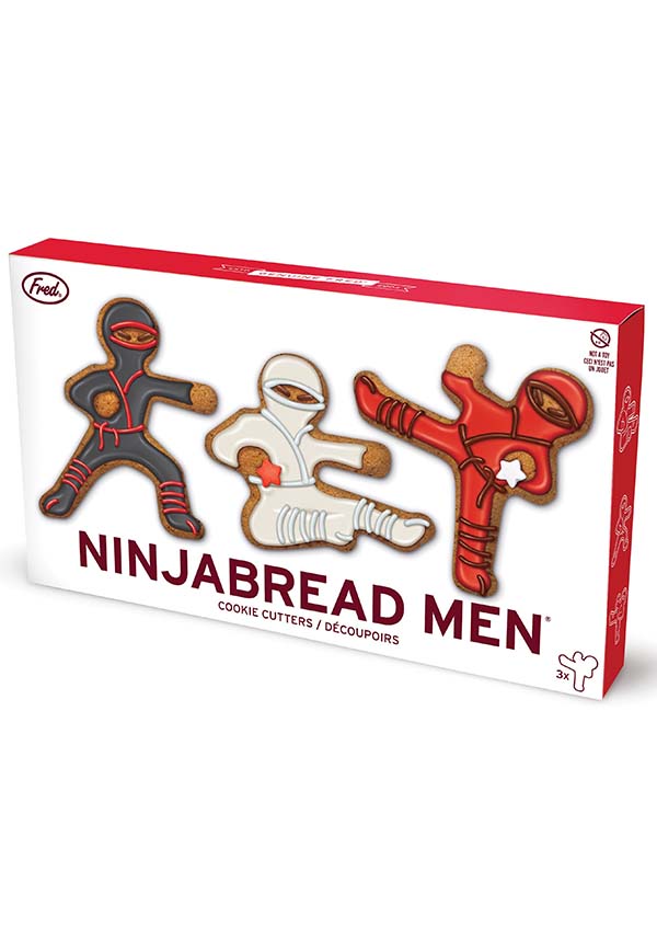 Ninjabread Men | COOKIE CUTTERS [Set of 3]