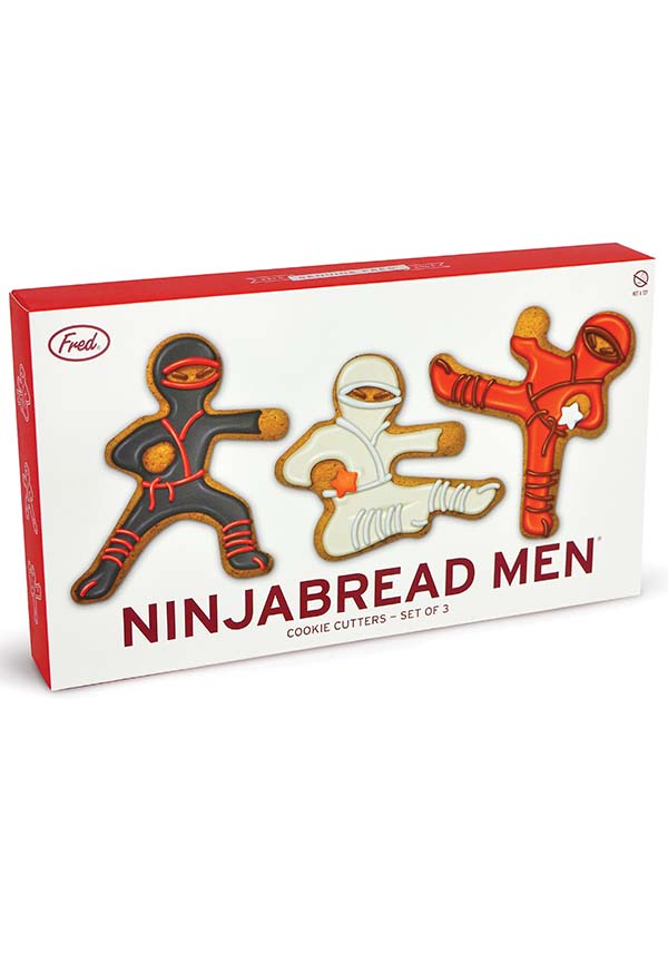 Ninjabread Men | COOKIE CUTTERS [Set of 3]