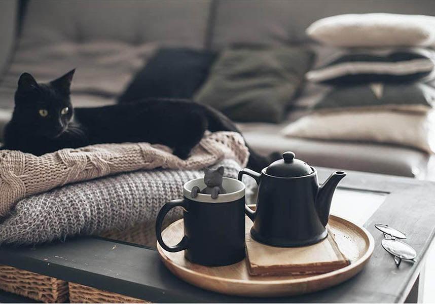 Purr Tea Cat | TEA INFUSER - Beserk - all, animal, cat, cats, clickfrenzy15-2023, cpgstinc, cute animals, discountapp, fp, fred homewares, gift, gift idea, gift ideas, gifts, home, homewares, isalbi, isgift, kitchen, may18, mens gifts, tea, tea infuser
