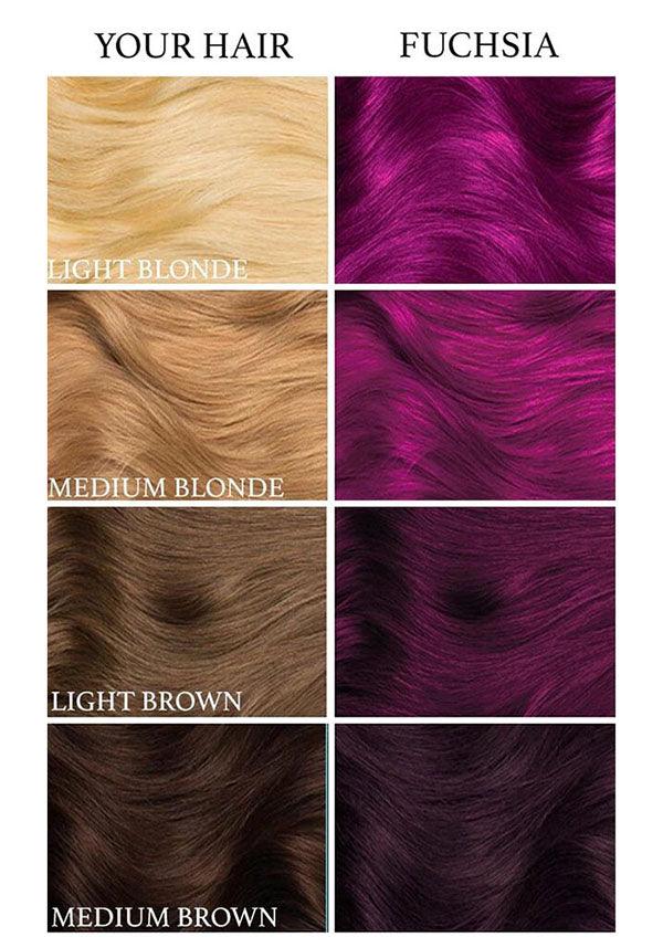 Fuchsia Pink | HAIR DYE - Beserk - all, clickfrenzy15-2023, cosmetics, dark pink, discountapp, dye, fp, fuchsia, hair, hair colour, hair dye, hair dyes, hair pink, labelvegan, LT3083, luna tides, lunar tides, mermaid, pink, purple, vegan