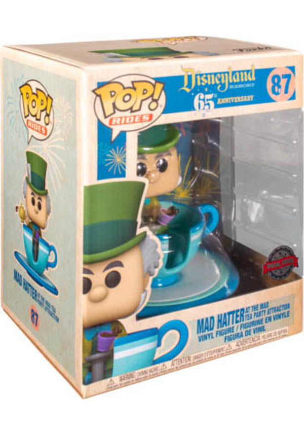Disney 65th Anniversary | Mad Hatter Teacup POP! RIDE [RS]*