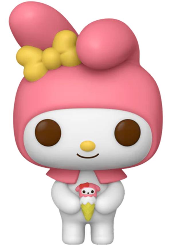 Figura My Melody 10 Cm - Serie Premier Effetto Metal Con Occhi Luccicanti E Glitter - Giochi Preziosi Per Collezionisti E Bambini