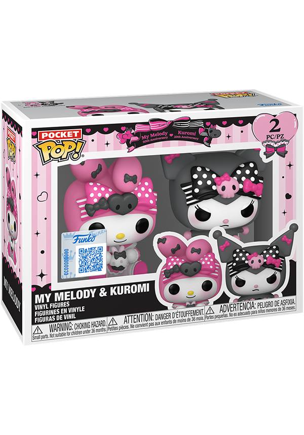 My Melody &amp; Kuromi [2 Pack] | POCKET POP! VINYL