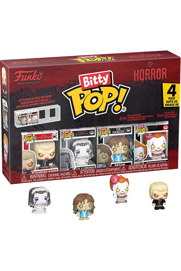 Horror - David [4-pack] | BITTY POP!