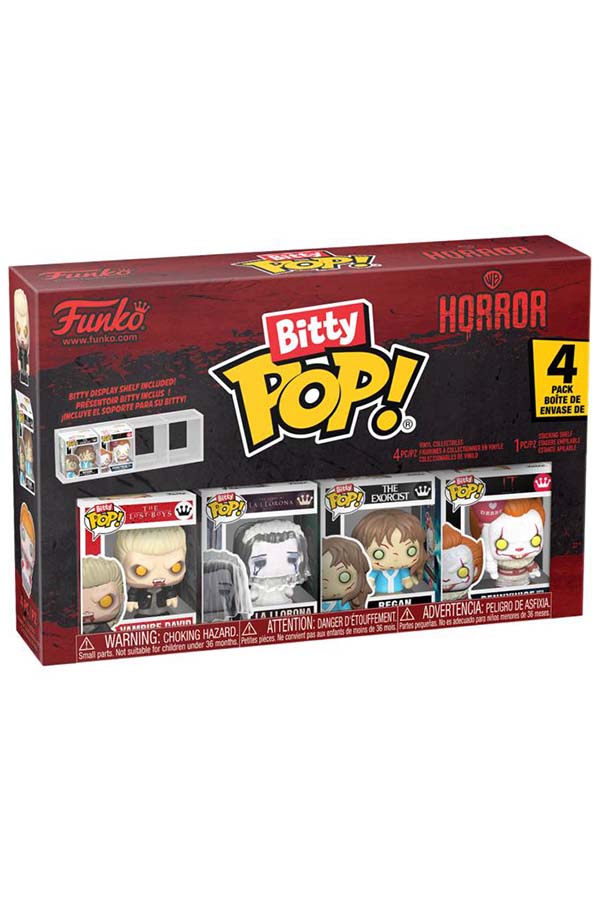 Horror - David [4-pack] | BITTY POP!