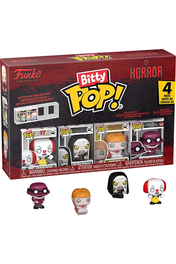 Horror - Pennywise [4-pack] | BITTY POP!