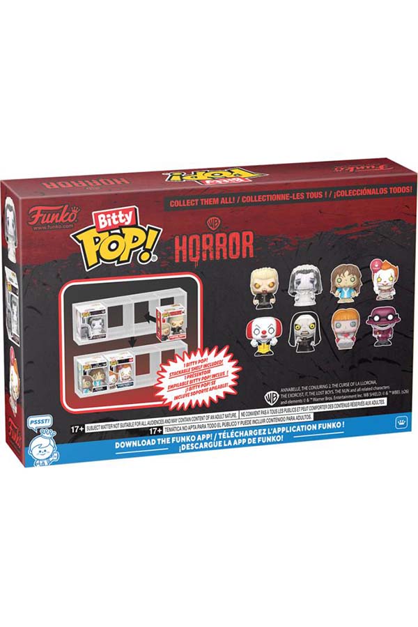 Horror - Pennywise [4-pack] | BITTY POP!