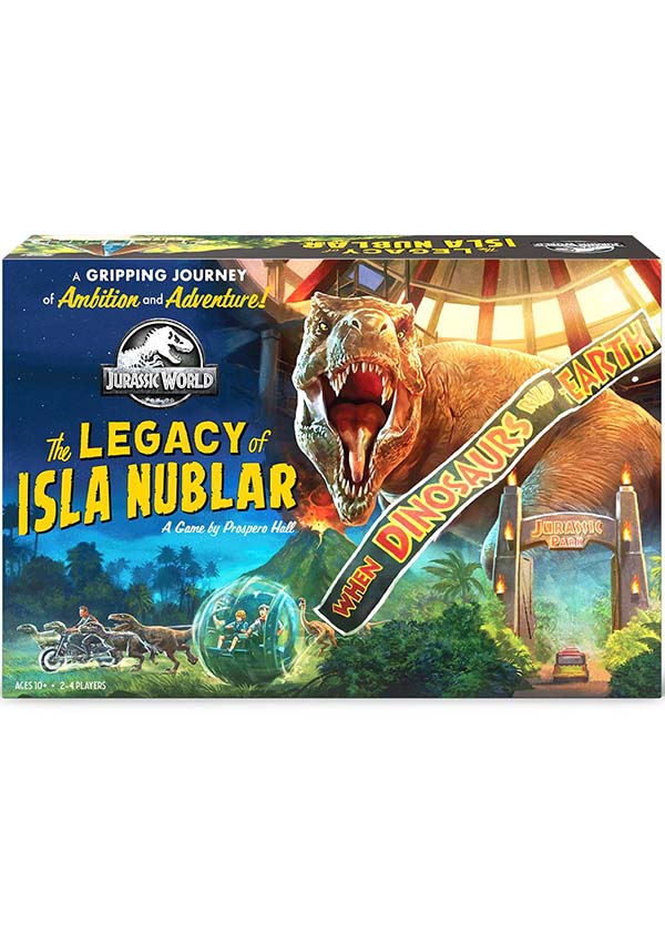 Jurassic World: Legacy of Isla Nublar | BOARD GAME**