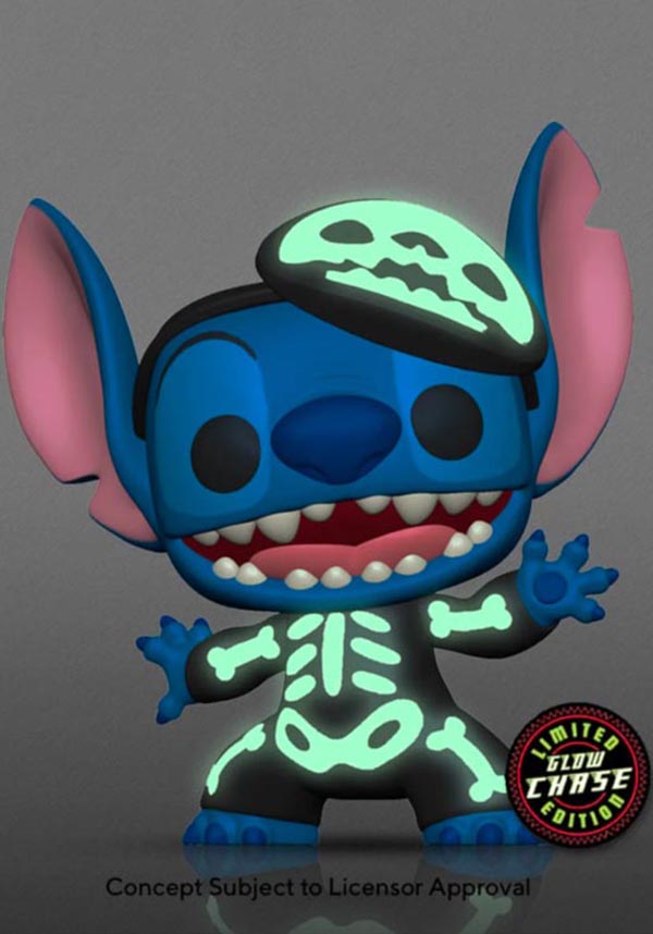 Lilo &amp; Stitch: Skeleton Stitch | POP! VINYL [RS]