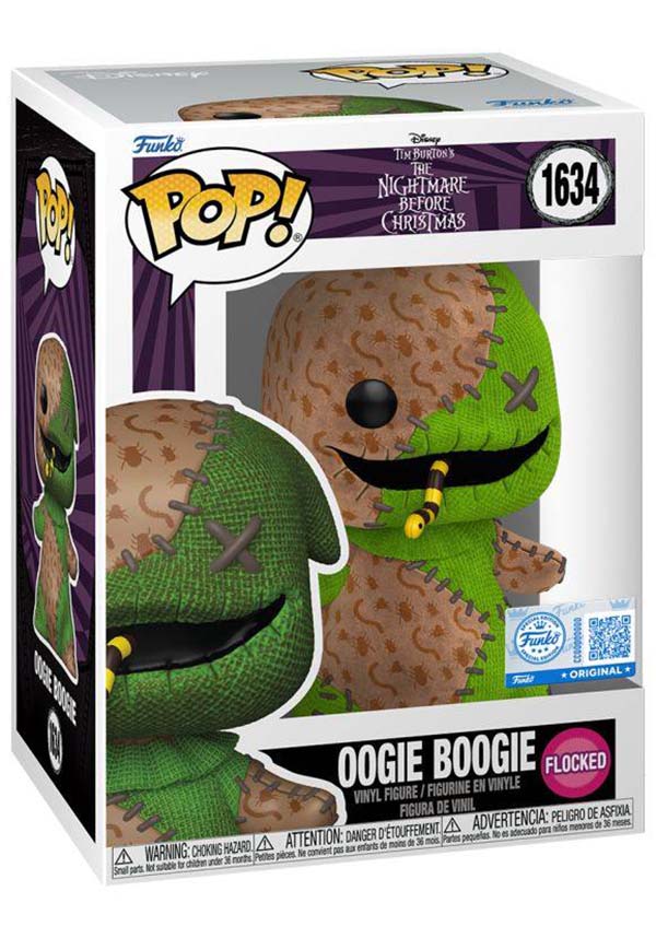 NBC: Oogie Boogie [Patchwork Flocked] | POP! VINYL [RS]