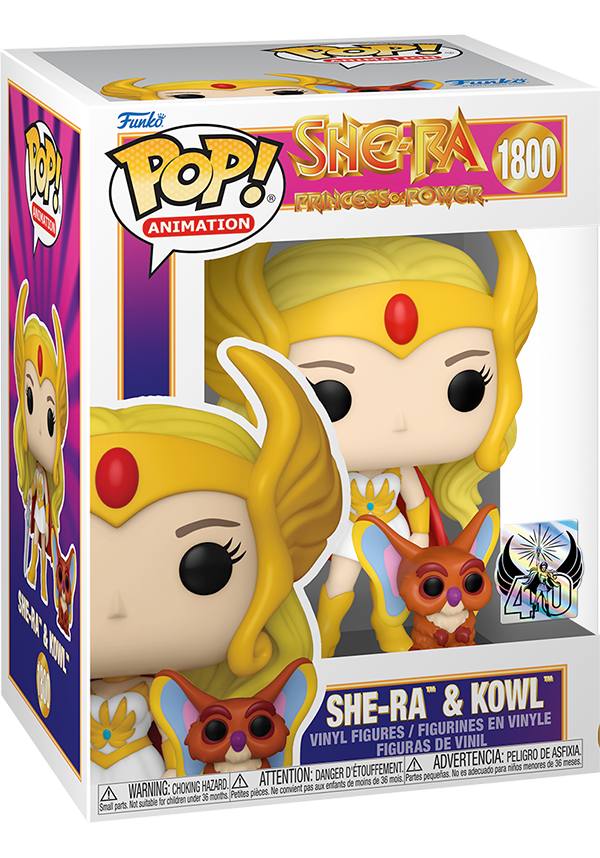 40th Anniv. She-Ra with Kowl | POP! VINYL