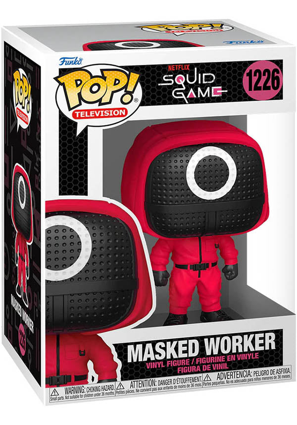 Squid Game: Red Soldier Circle Mask | POP! VINYL*
